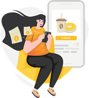 Restaurant owner manages everthing online